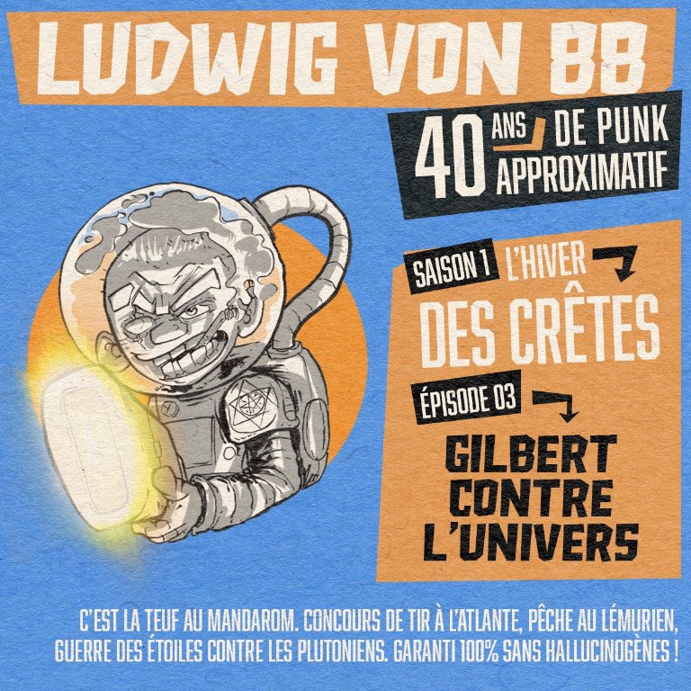 Celui-là est sorti le 20 janvier. Il pleuvait. Le cosmoschtroumpf faisait la gueule.
 alterk.lnk.to/GilbertVSunive…
2023.lv88.fr
#champignons #petitsgris #reptiliens #pyramidestriphasées
