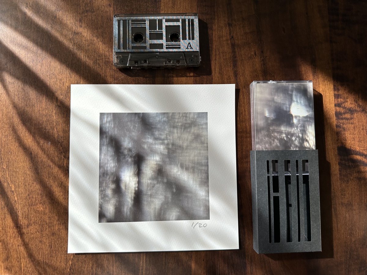 EveryConstant's tweet image. "Where the shadows become us" is now available on limited  edition cassette and CD. Both formats include an original art print. everyconstantisobsolete.bandcamp.com/album/where-th…