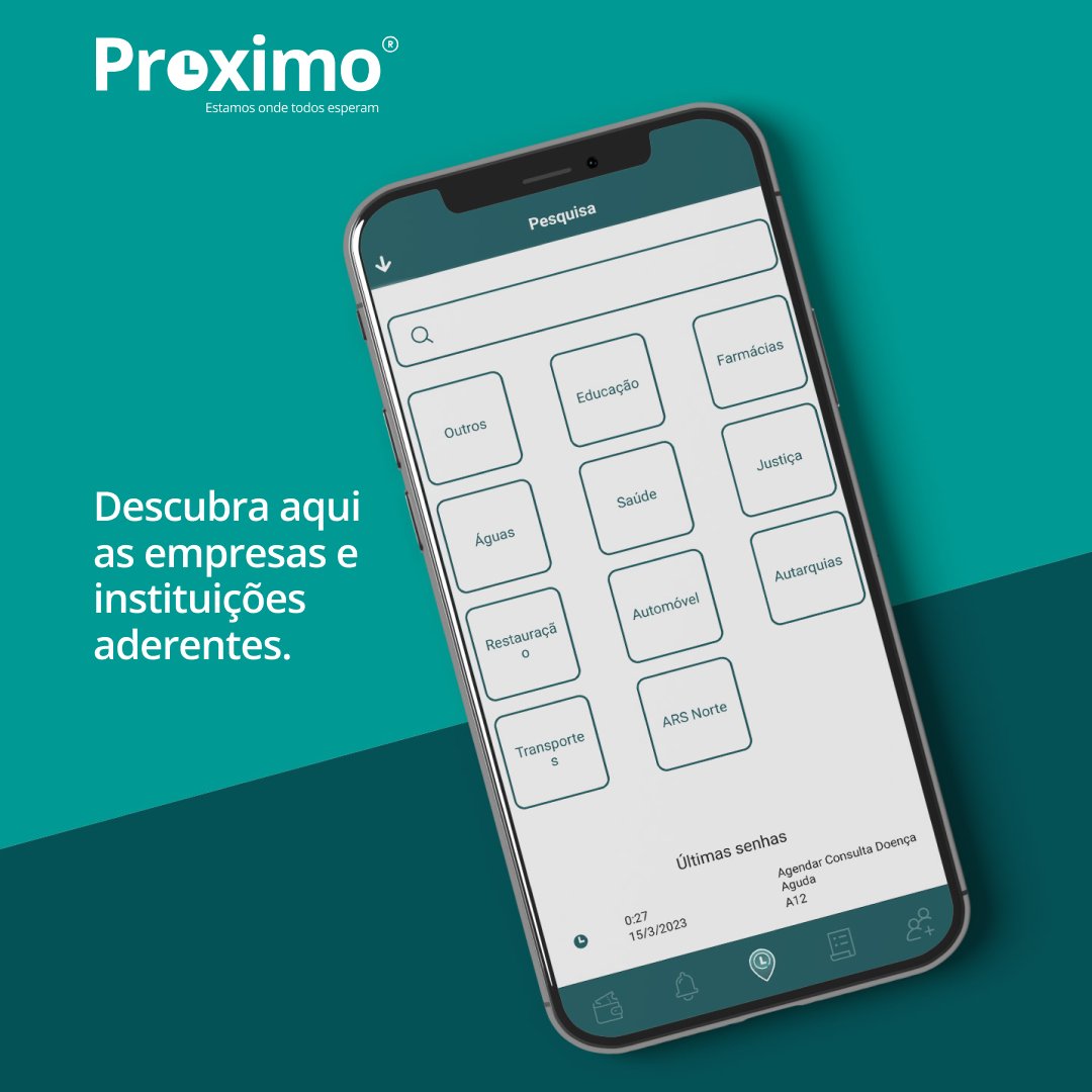 proximo360's tweet photo. Quando seleciona uma área de atuação na app Proximo®, são apresentadas as empresas e instituições aderentes da nossa aplicação para telemóvel!

⏳ Não perca mais tempo, instale já:!

#Proximo #Proside #Proximo360 #GestãoDeAtendimento #PouparTempo #Quiosque #AppProximo #Aderentes https://t.co/bpqCkcymTk