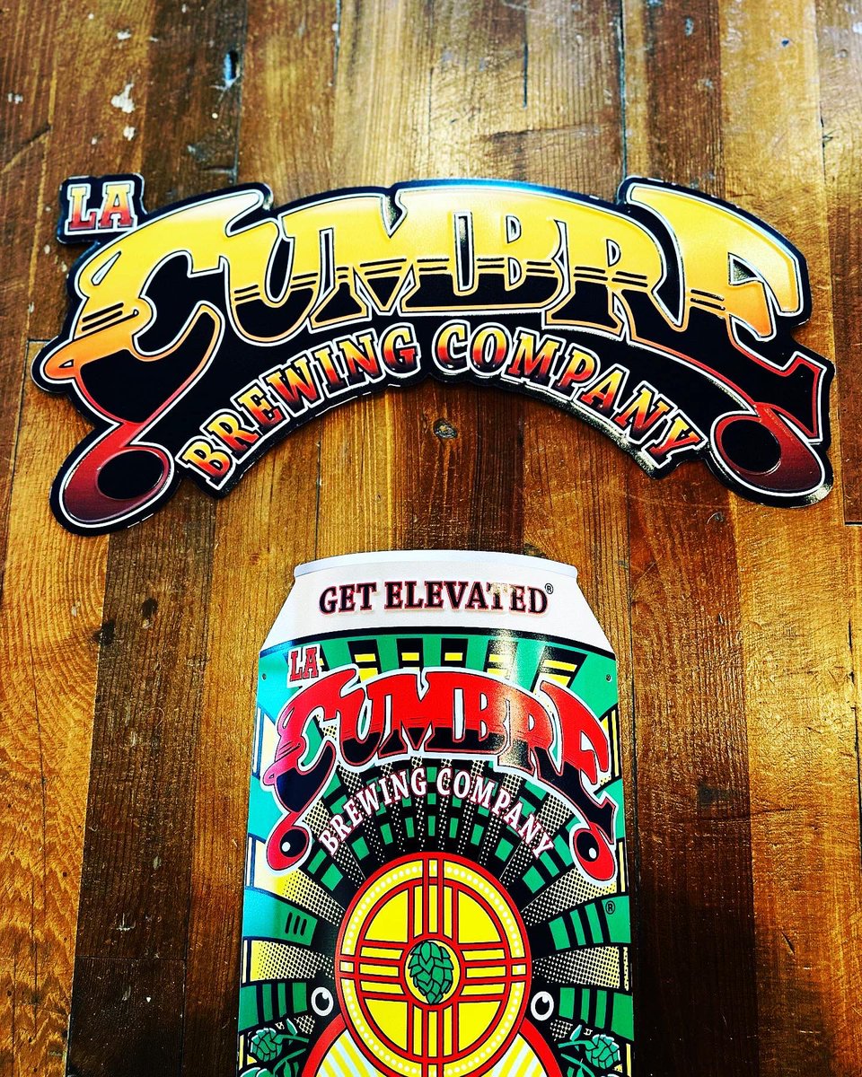 LaCumbreBrewing's tweet photo. Tin tackers are officially for sale! We have two versions that will allow you to show your full La Cumbre pride! Cheers! #tintacker #elevated #elevatedipa https://t.co/VrtjGza4nn