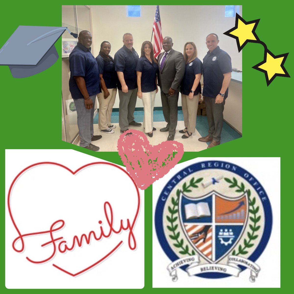 MDCPSCentral's tweet photo. The amazing #CRO Region Team. We are Family! #CRO:the❤️of it all! ⁦@MDCPS⁩ ⁦@SuptDotres⁩ ⁦@MjLewis13⁩ https://t.co/kSGDg8ZIEb