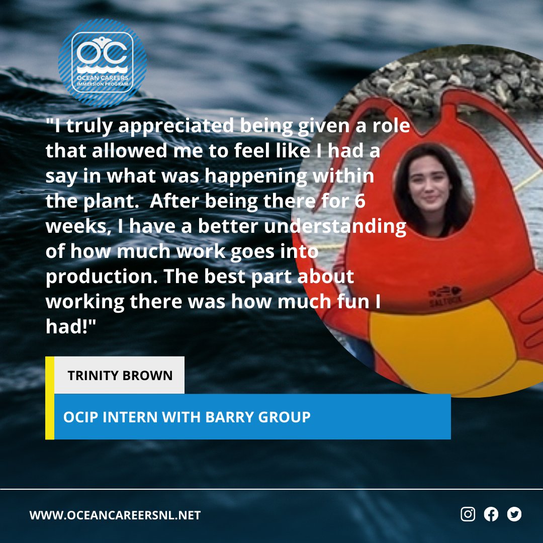 Our High School Summer Internships are back for 2023.  Paid.  Full-time. July 10 - August 18.  Don't miss out on your opportunity to participate.  
Find out more:
oceancareersnl.net
Apply now:
forms.gle/BRAZWtb24ACt3V…