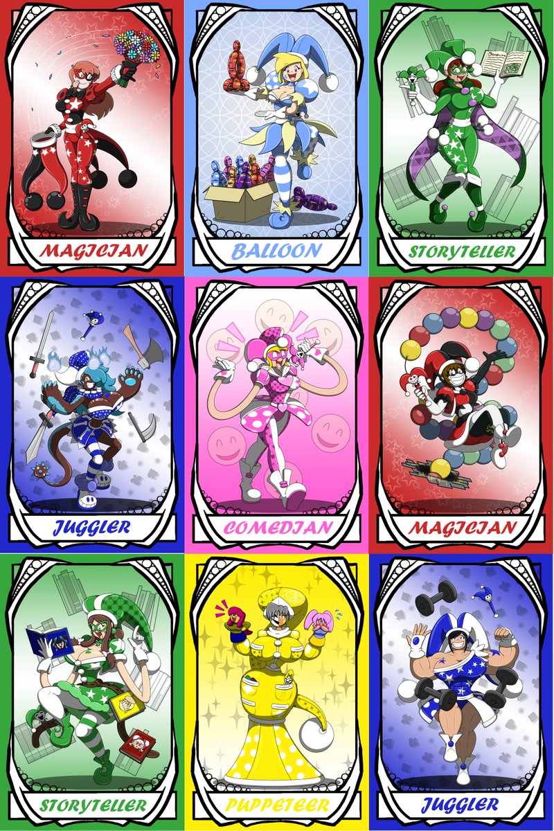 Here are the finished pics I did for my Fools of April Commision event I held on Discord this year. All characters involved in this event belong to rightful owners who took part in this event ^^
