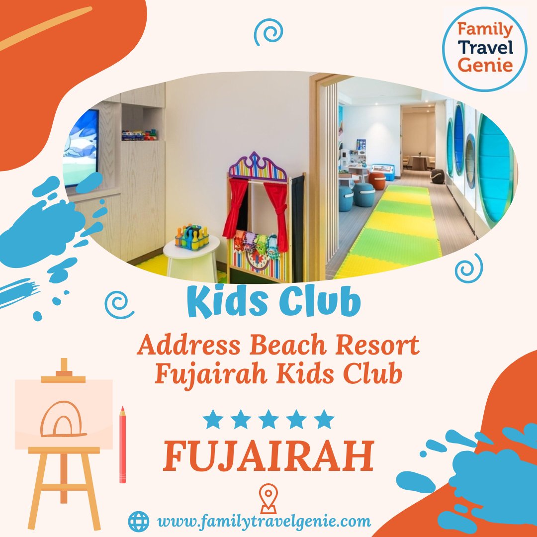 familytravelgen's tweet photo. Address Beach Resort Fujairah Kids Club
.
.
Learn More Here ⬇️
.
.
https://t.co/JYmUGdcDf2
#familyfriendlyhotel #familytrip #writetotravel #travelwriter #hotelreview #uaestyle #hotelblogger #instatravel #hotelblog #kidsclub #familytime #5starhotel #kidsplace https://t.co/UpxiZgn6Ap