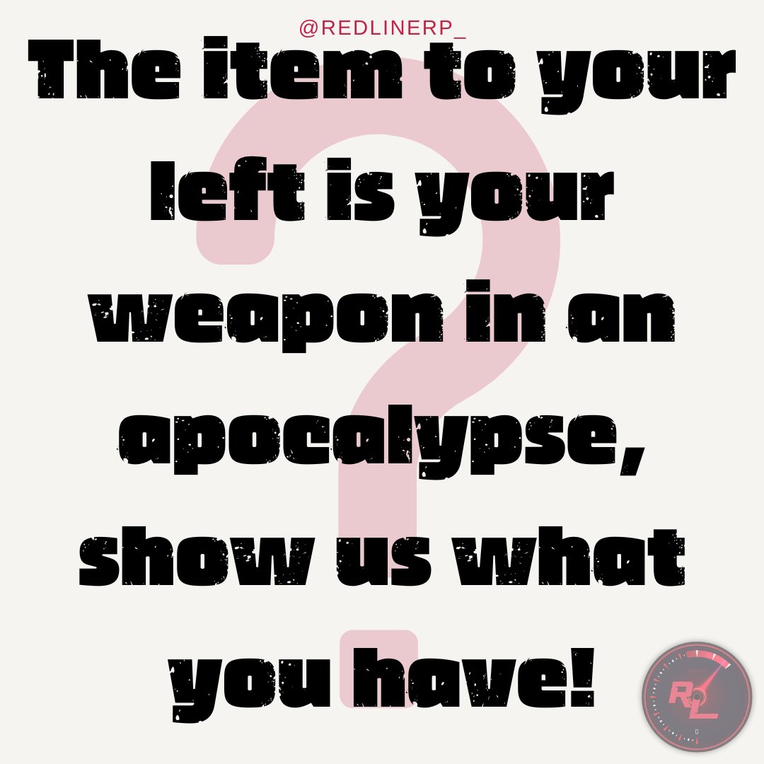 Let us know your weapon!

#redline #RedlineRP #GTA #gta5 #gta5rp #gta6 #roleplayer #FiveM #ElitePrime #Elanip #Treyten #FamLauren #JustHavoc #apocalypse