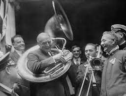 aperfectstrange's tweet image. Warren Harding was elected president on his birthday and played the Sousaphone?