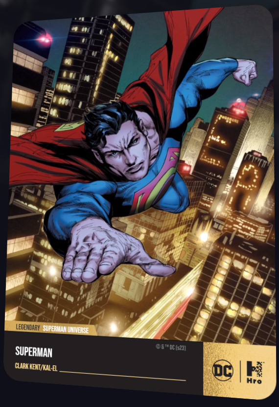 Richefrich's tweet photo. The NEW 2023 Digital 8 legends from @hro 🟢 are from the Superman Universe! Superman &amp; Lex Luthor! 🔥🔥🔥 @DCOfficial #nft #nfts #dccomics #hrodc https://t.co/K1XuH22qZE