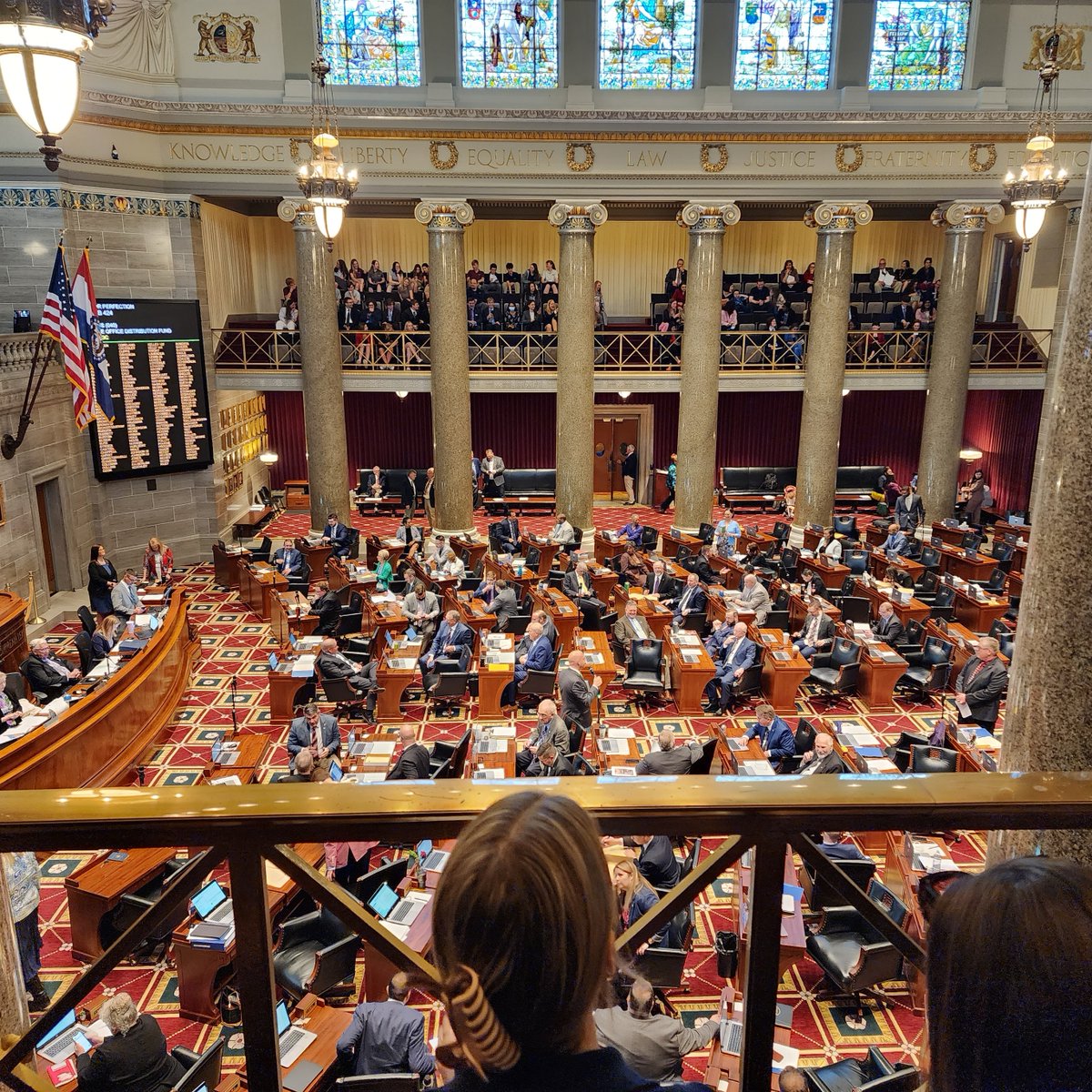 CCC Fire Science Academy participated in Firefighters' Day at the Capitol in Jeff City yesterday. Governor Parsons proclamation stated, "Missouri's Fire Service calls special attention to the State's Career &amp; Technology Centers, which play a vital role in workforce development."