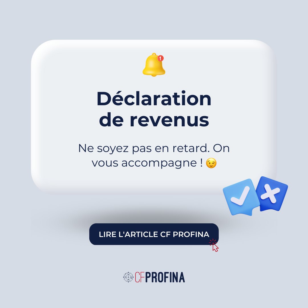 CF_Profina's tweet photo. C’est le moment de déclarer vos #revenus ! 🔔

👉 Nous vous expliquons tout ce qu’il faut savoir sur la #fiscalité liée aux investissements en #Girardin insdustriel via notre article : https://t.co/rLPMca8PUq https://t.co/xA65uSHuJv