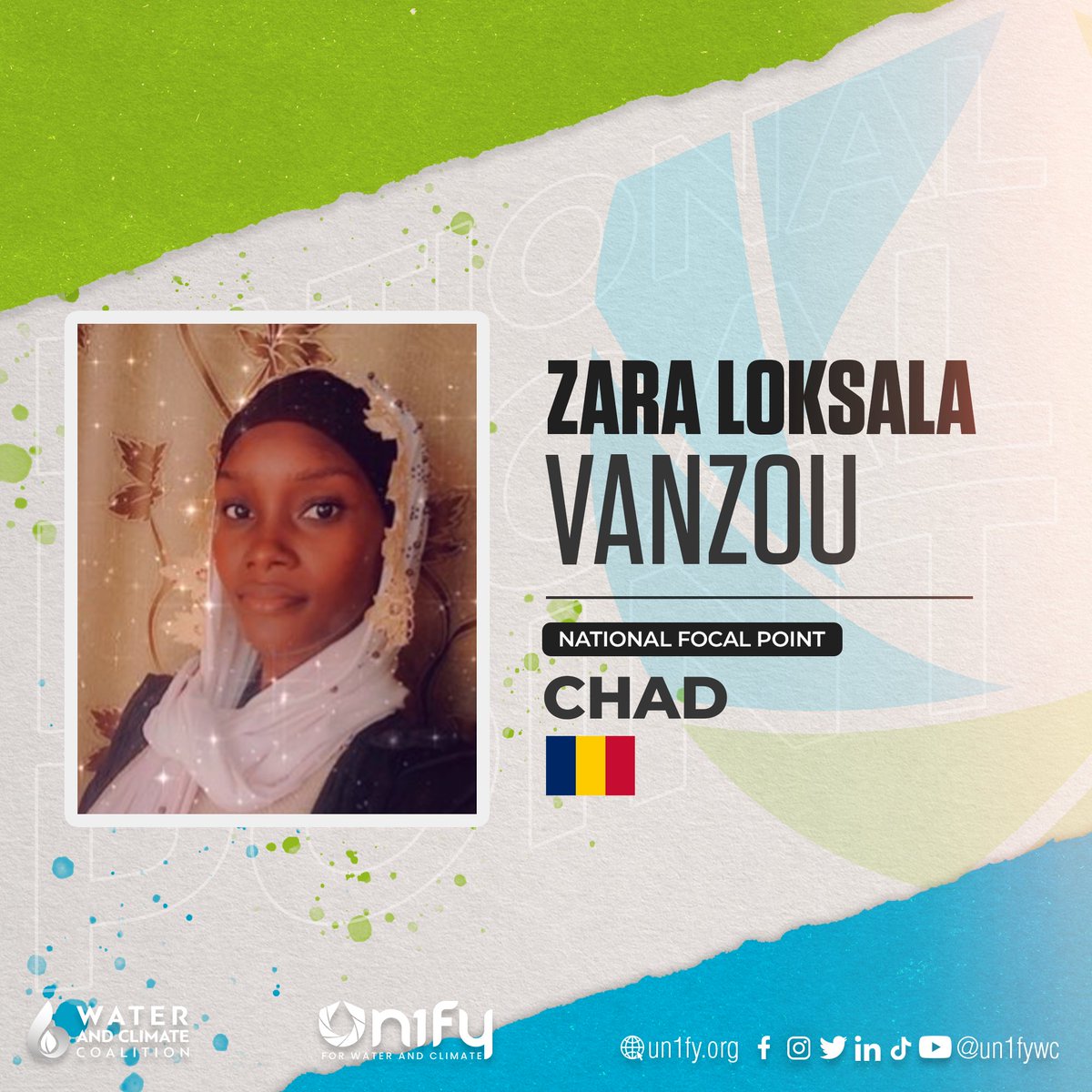 UN1FY (@un1fywc) on Twitter photo Introducing our National Focal Points for Chad, Zara Loksala Vanzou and Khouzeiffi Issakha Doud-bane.
Are you from Chad and willing to advocate for water and climate? You can reach them via email at chad@un1fy.org
#un2023waterconference #WaterAction #un1fy #un1fywc Introducing our National Focal Points for Chad, Zara Loksala Vanzou and Khouzeiffi Issakha Doud-bane.
Are you from Chad and willing to advocate for water and climate? You can reach them via email at chad@un1fy.org
#un2023waterconference #WaterAction #un1fy #un1fywc