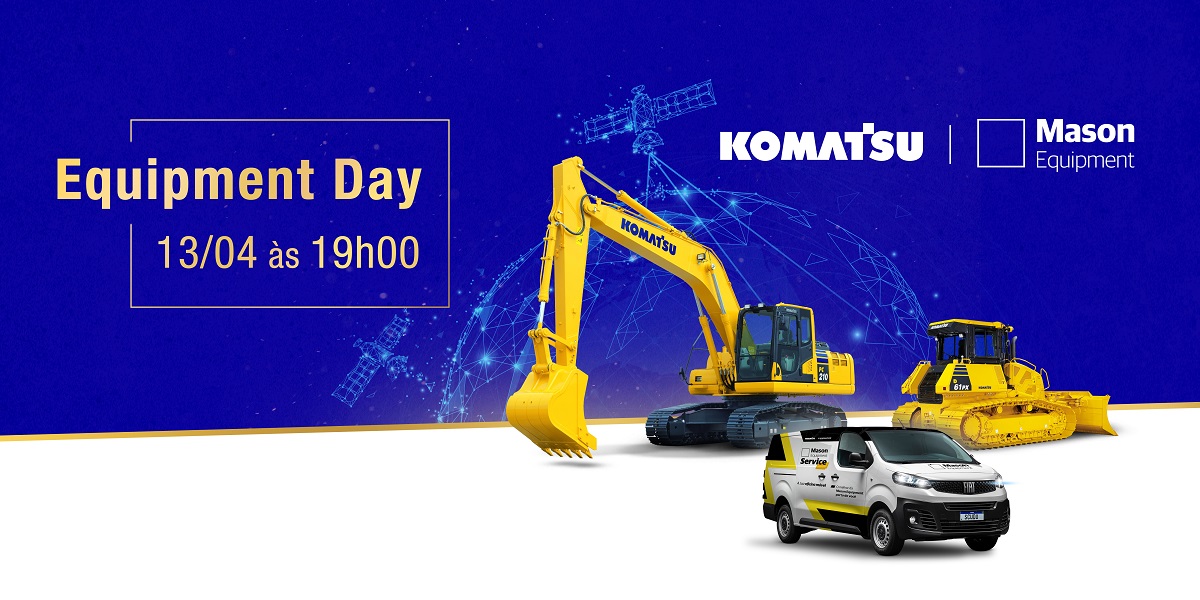 AutoDestaque's tweet photo. Mason Equipment apresenta máquinas Komatsu em Marituba [https://t.co/TXgRXBEKIO] #MasonEquipment #Komatsu #EquipmentDay #Marituba https://t.co/BnFJKKa1uj