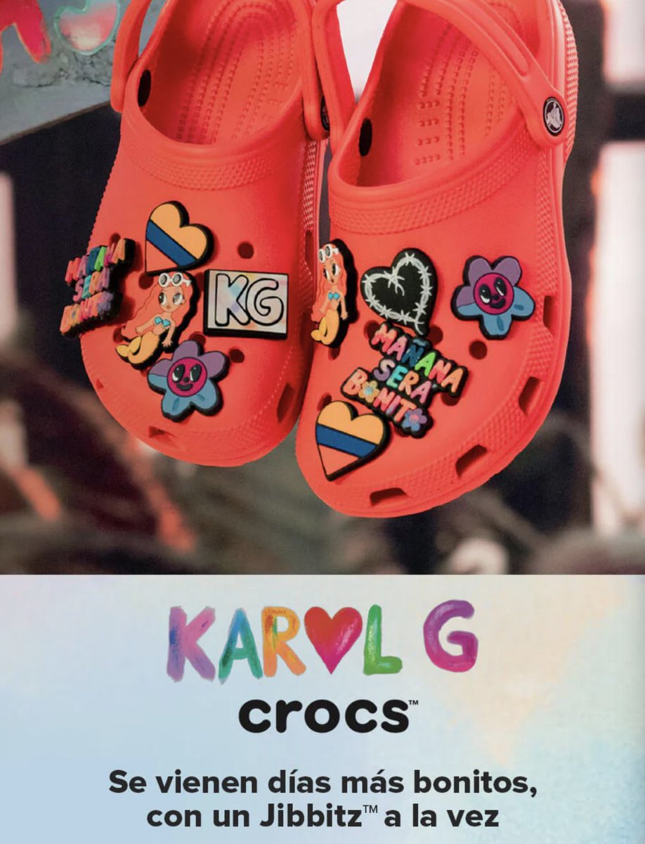 Karol G Site on Twitter "Ya esta disponible los Jibbitz de “Mañana