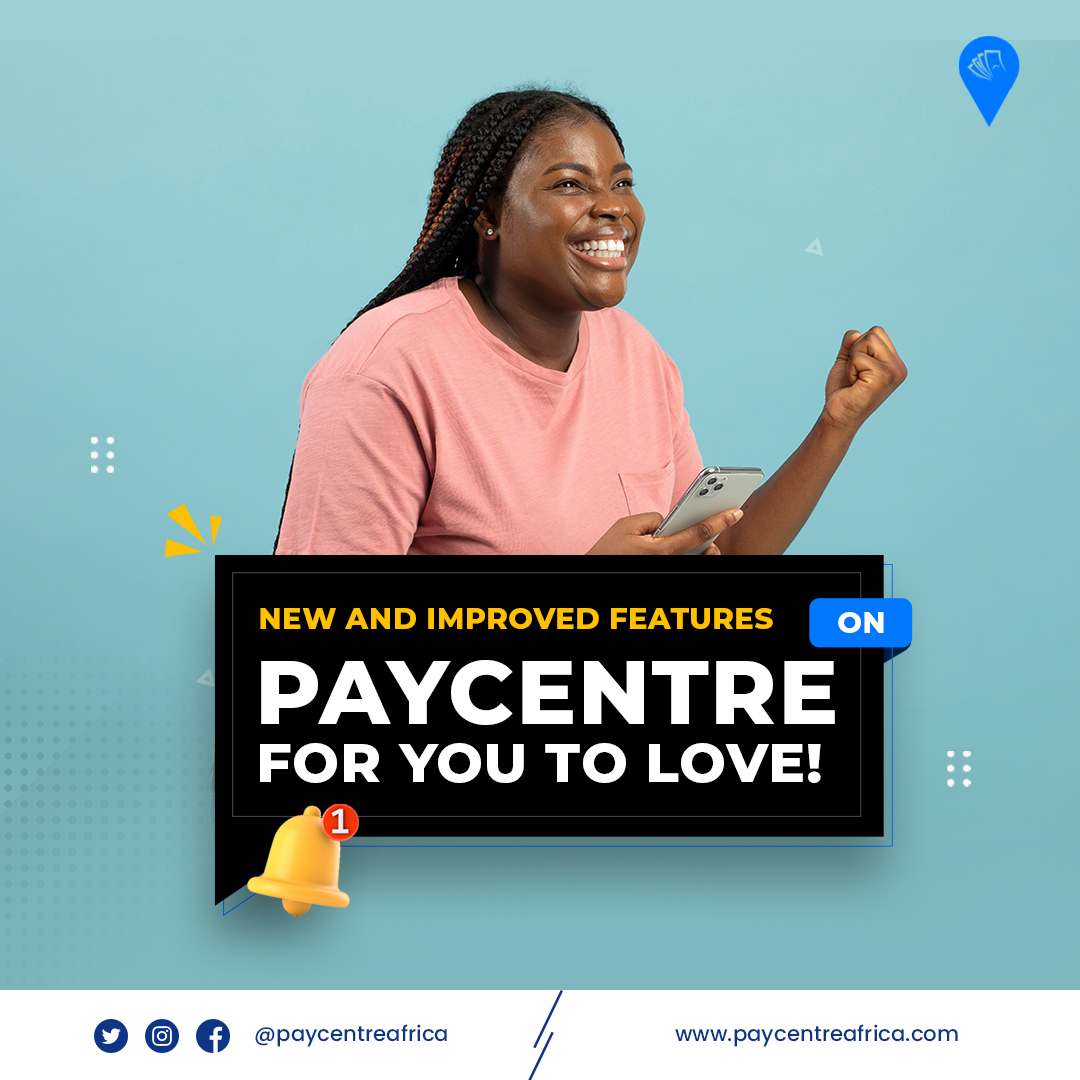 paycentreafrica's tweet photo. Good news, Partner! We are happy to announce the new and improved features that you will love on your PayCentre Mobile app. 

Want more details on these exciting features and how to use them? Click here https://t.co/mcileQYLK8  for more.

#PCUpdate #AgentBanking #PayCentreAfrica https://t.co/hTyEd5IFOm