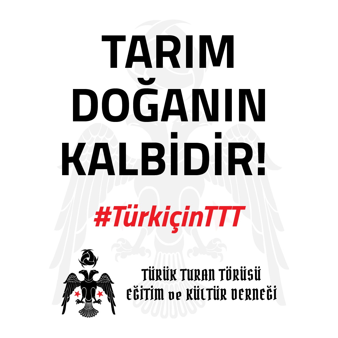 TTTGenelMerkez's tweet photo. "Eğer milletimizin büyük çoğunluğu çiftçi olmasaydı, biz bu gün dünya üzerinde olmayacaktık."

Anadolu'nun yeniden tarımda öncü olması için; bilimsel yöntemlerle verimi artırabilecek Ziraat mühendislerine liyakatli atama istiyoruz!
@TCTarim
#tarimaatamahemensimdi
#TürkiçinTTT https://t.co/ojm3Dupevz