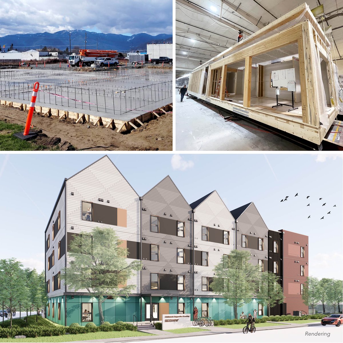 Nomodic's tweet image. Our latest #supportivehousing project for @BC_Housing in Chilliwack, BC is coming to life, thanks to #ModularAdvantage! With 49 new homes and 42 shelter spaces, we&apos;re proud to be providing safe #affordablehousing for those in need. @Ryder1953 @grandeurhousing #LeavingThingsBetter