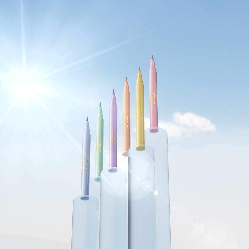 stilacosmetics's tweet image. Stay All Day Muted-Neon Liquid Eye Liners; our AWARD-WINNING #waterproofeyeliner formula in 6 shades – Blues Skies, Hint of Mint, Lavender Fields, Peach Party, Mellow Yellow, &amp;amp; Cotton Candy -- @ bit.ly/3o5fbgd

#Stila #MakeupHacks #Summer #EyeLiner #Graphiceyeliner