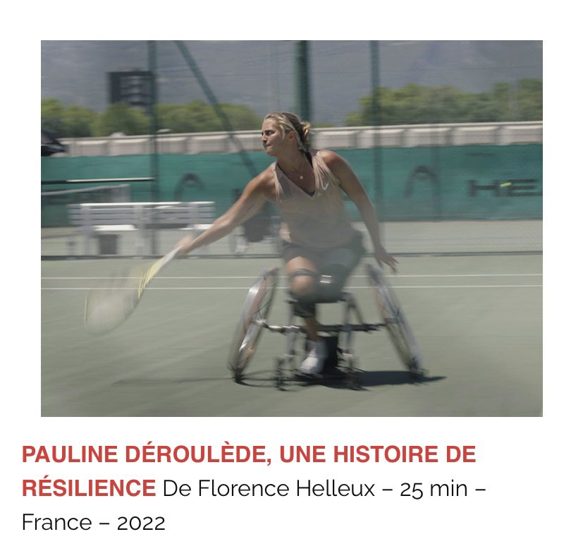 🟡 Pauline Déroulède, une histoire de résilience 

Magnifique portrait de cette athlète handisport dans les #story de @20h30ledimanche <a href="/LaurentDelahous/">Laurent Delahousse</a> en sélection au @FIGRA_Festival 

Bravo <a href="/florencehelleux/">Florence Helleux</a> Benjamine Jeunehomme, Smaïn Belhadj <a href="/jmcarpentier1/">jm carpentier</a> @gardet_agnes <a href="/2p2l/">2p2l</a>