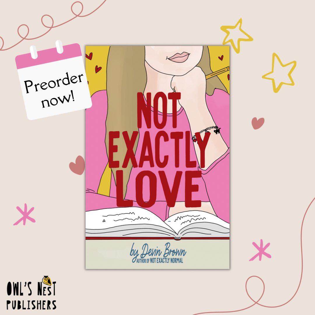 Good news, good news! NOT EXACTLY LOVE, our upcoming MG Contemporary by author Devin Brown, is available for preorder now! (Link in profile) Publishes August 15