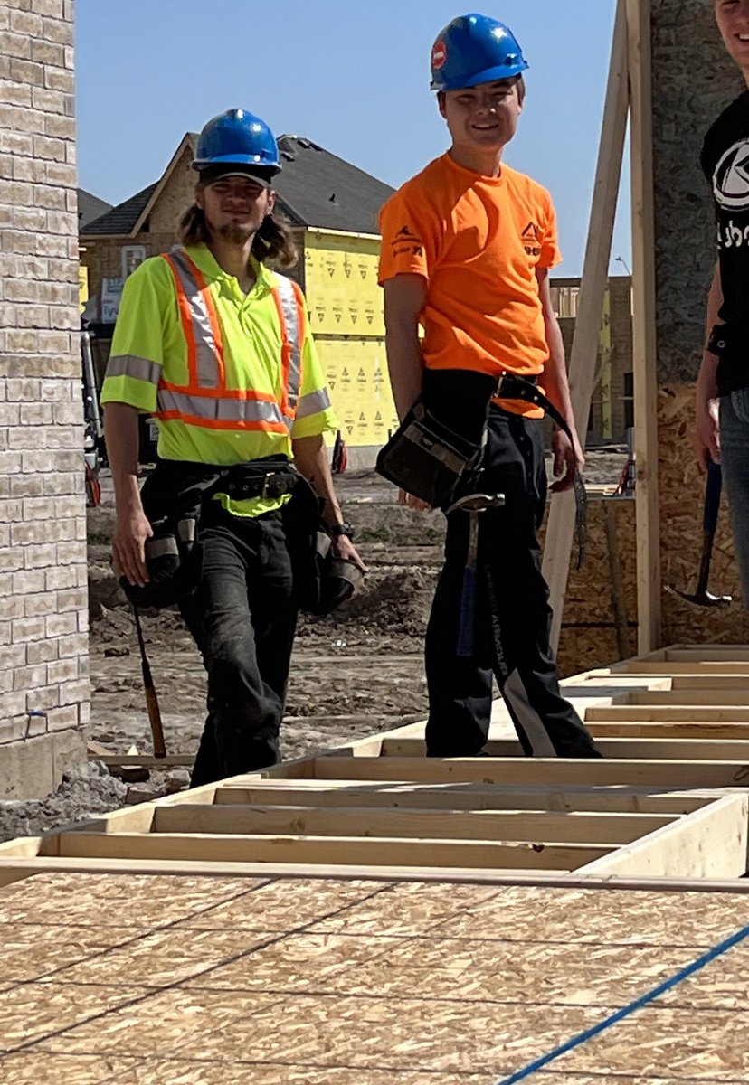 Port Colborne High (@port_high) on Twitter photo Nothing to see here…..just PCHS students James and Owen building a home with <a href="/MountainviewHms/">Mountainview Building Group</a> Nothing to see here…..just PCHS students James and Owen building a home with <a href="/MountainviewHms/">Mountainview Building Group</a>