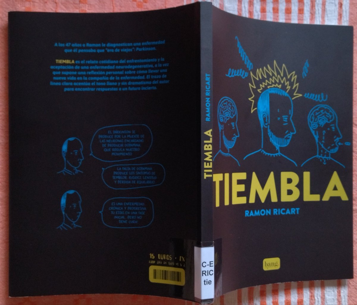 Un còmic sobre tenir Parkinson elpais.com/cat/2022/08/12… a través de <a href="/el_pais/">EL PAÍS</a> 
Un trabajo valiente y emocionante de <a href="/ramonricart7/">Ramon Ricart</a>  con un montón de ejemplares en las bibliotecas de Madrid. Ánimo, Ramón!