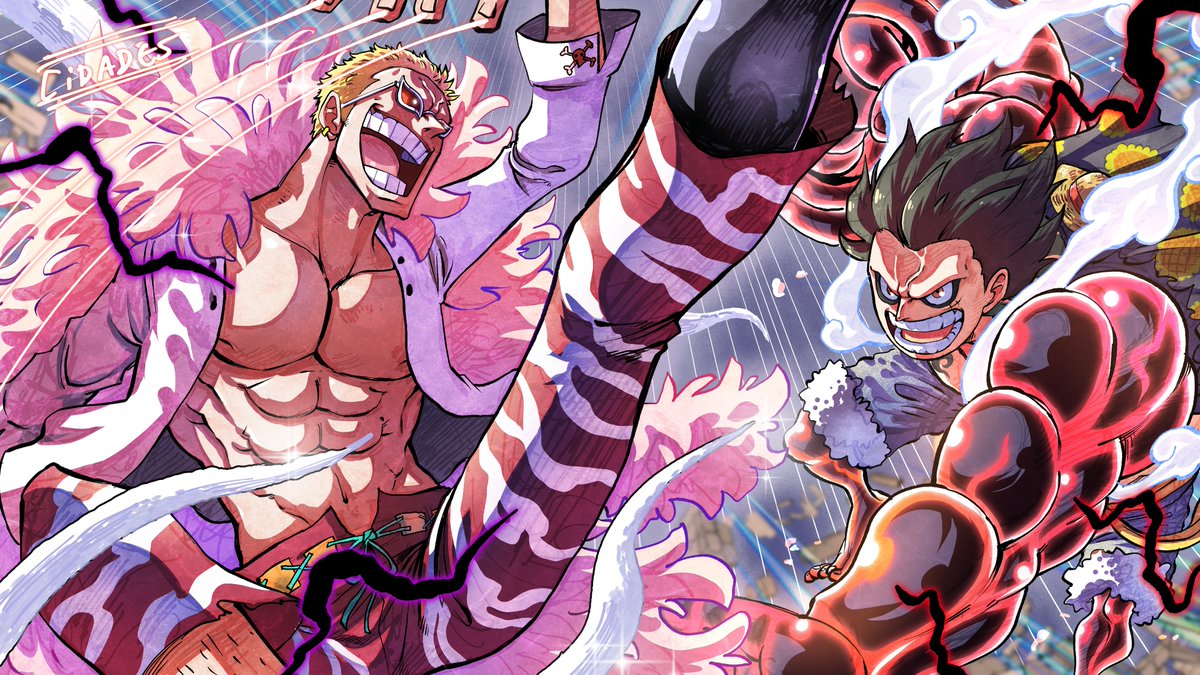 Jumaralo Hex on Twitter "RT cidrawdes1 Luffy Gear 4 vs Doflamingo