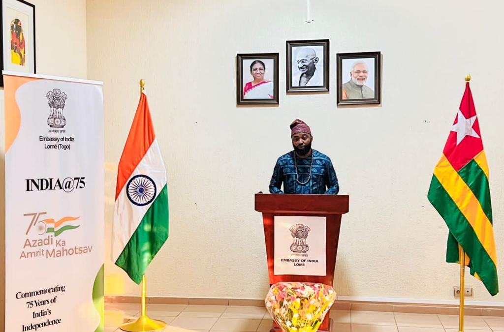 India in Lomé, Togo tweet media