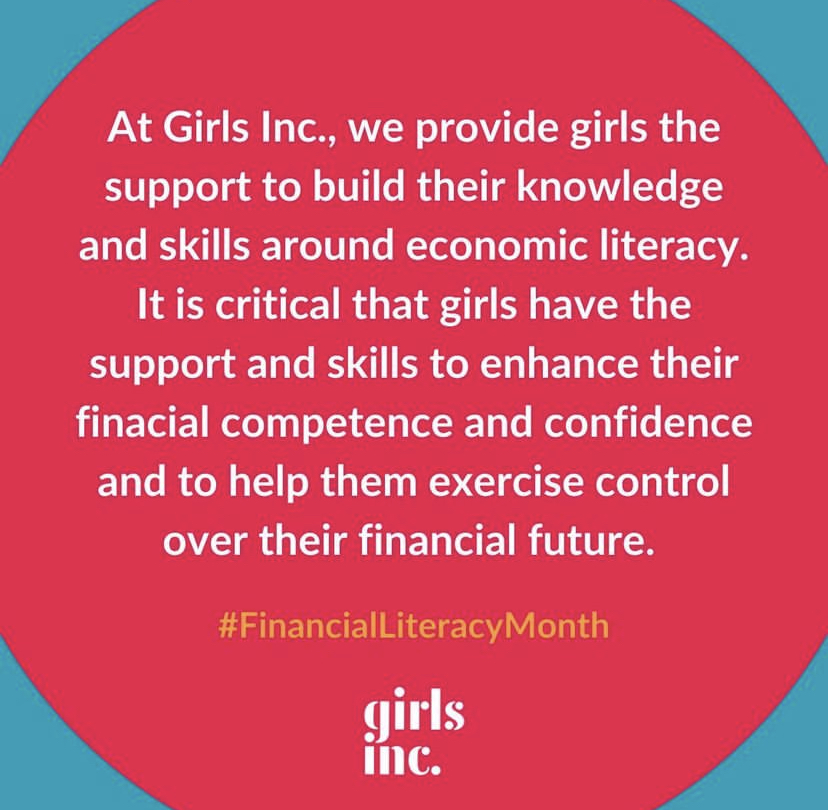 We believe that financial literacy is an essential life skill that can help people make informed life decisions. Our Economic Literacy Programming provides girls with the knowledge, skills and resources to help improve their financial skills and ultimately close the #gendergap.