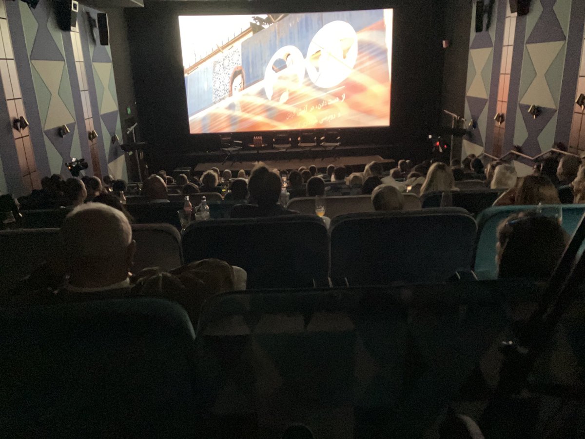And we’re off! 
Our jam-packed screening of ⁦<a href="/AlexCrawfordSky/">Alex Crawford</a>⁩ ‘s film is under way at ⁦<a href="/Everymancinema/">Everyman Cinema</a>⁩ with ⁦<a href="/martinbright/">Martin Bright</a>⁩ ⁦<a href="/Zehra_Zaidi/">Zehra Zaidi</a>⁩ ⁦<a href="/ZahraJoya/">Zahra Joya</a>⁩ ⁦<a href="/SkyNews/">Sky News</a>⁩