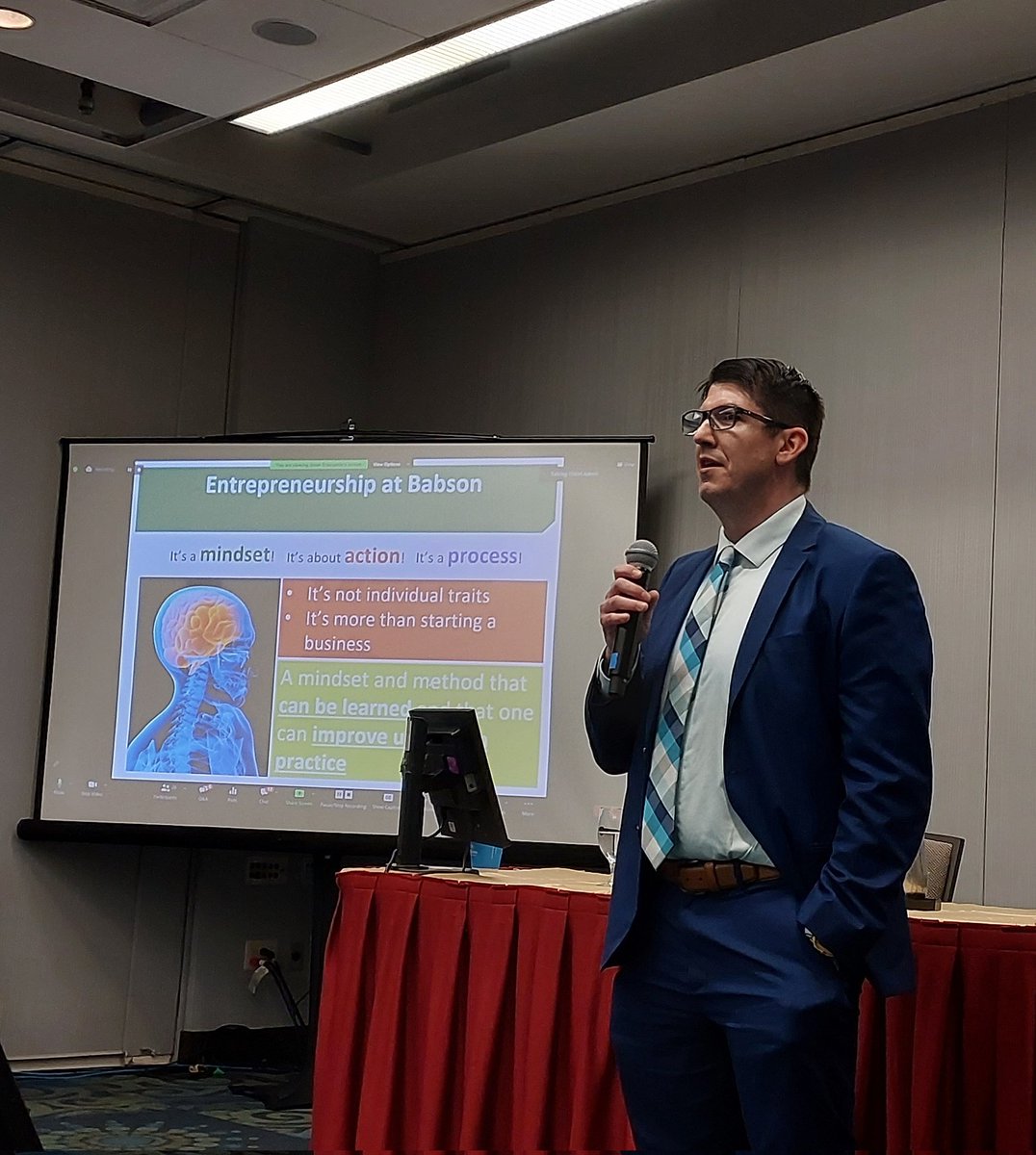 Robert Schultz, faculty <a href="/babson/">Babson College</a>, is leading a session on #Entrepreneurial Thought and #Action. To start applying these into #globalsurgery, here is how you can start identifying your means:

What do you have right now? Who are you? What do you know? Whom do you know?