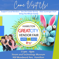 Please come out and join me on April 23rd at the Hamilton Great City Vendor Fair!
#manulifeone
#mortgagerates
#mortgagebroker
#romanomortgagegroup
#refinance
#buyingahome
#debtconsolidation
#firsttimebuyer
#mortgage advice
#privatemortgage