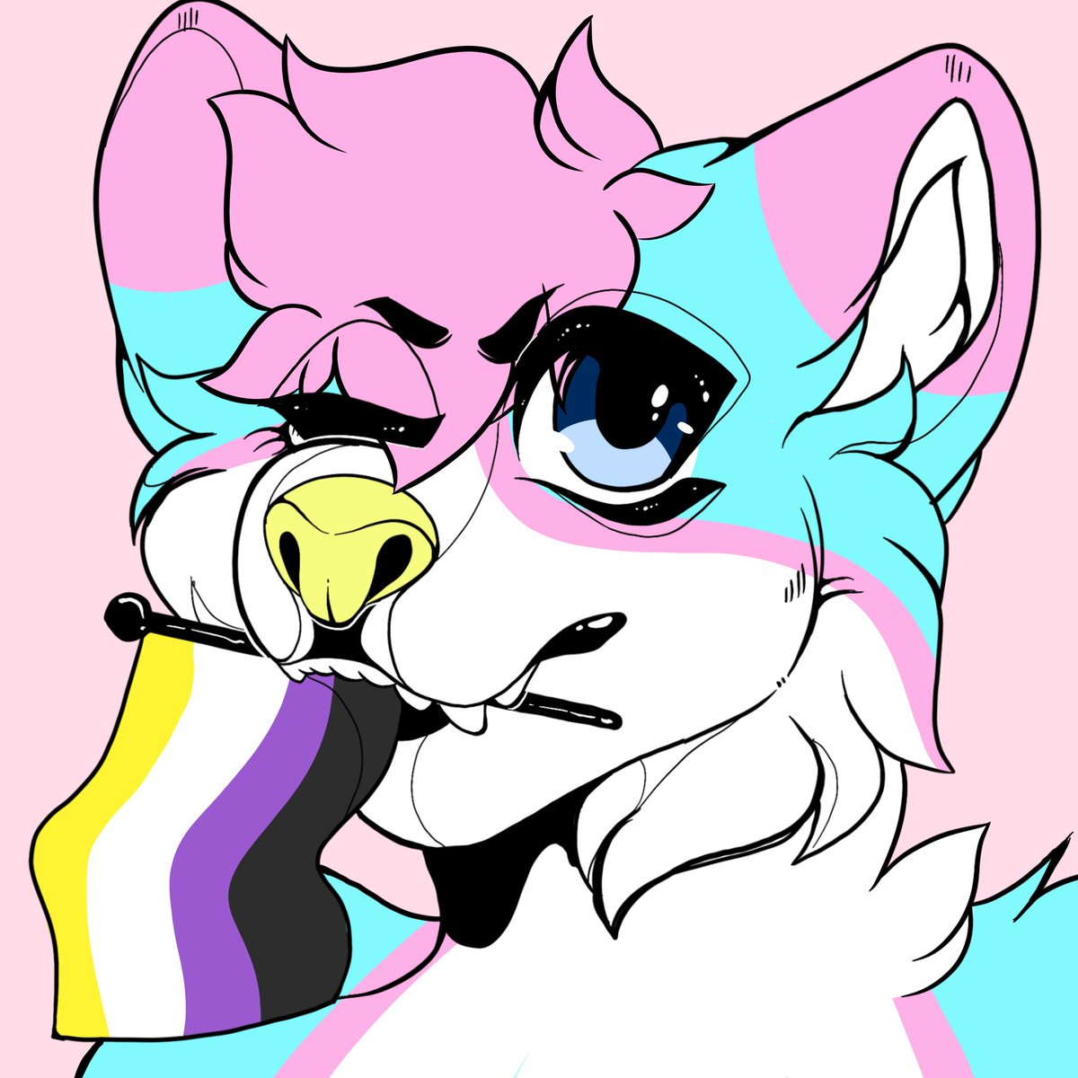 candycorn_kitty's tweet photo. My lil babby
๐จ: @mochimaws_ /me
#furryart #digitalartist #drawing #furry #furries #headsot #pride #nonbinary #cute #adorable #art #artist #artistsontwitter #artistsoninstagram #canine #fursona #husky #FYP #digitalcreator #digitalart https://t.co/CoZlJqpyxO