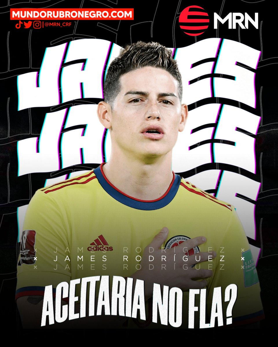 CABE NO FLAMENGO? 🤔

James Rodríguez rescindiu com o Olympiacos e está sem clube! 
Você traria o jogador colombiano para o #Flamengo? 👀