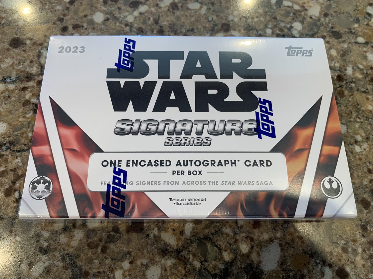 Bryce’s Cards (@brycescards1) on Twitter photo Ok doing my first giveaway! 2023 Star Wars Signature Series sealed box! Rules to enter:
1. Must be following me.
2. Like and RT this tweet
Winner will be drawn on Saturday evening!
<a href="/sports_sell/">@SPORTS_SΞLL</a> Ok doing my first giveaway! 2023 Star Wars Signature Series sealed box! Rules to enter:
1. Must be following me.
2. Like and RT this tweet
Winner will be drawn on Saturday evening!
<a href="/sports_sell/">@SPORTS_SΞLL</a>