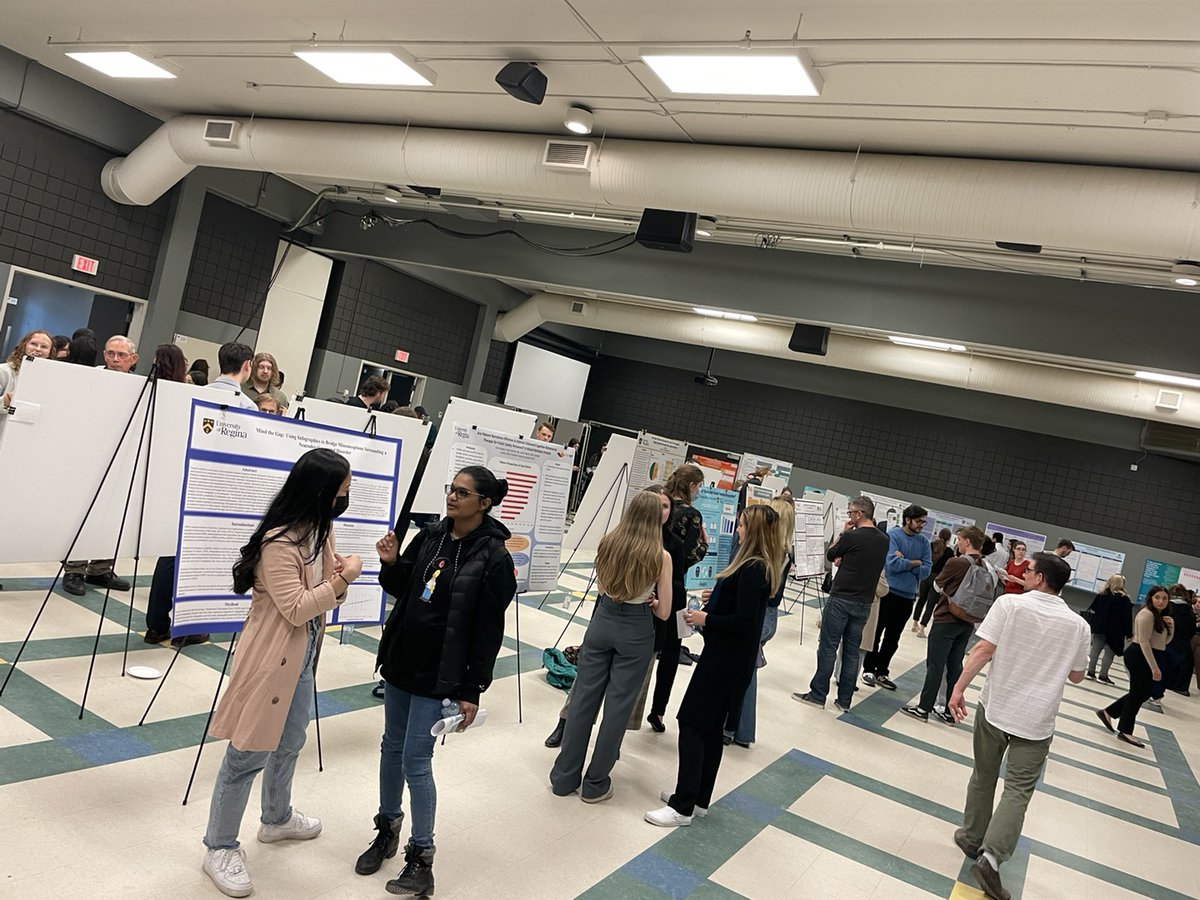 Hats off to all of the brilliant students who participated in the Undergraduate Psychology Honours Student Poster Symposium today!