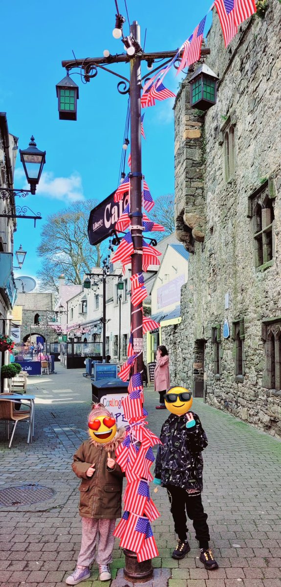 RachHeals's tweet photo. Kids excited to retrace @POTUS steps from #Dundalk to #Carlingford #Louth #BidenInIreland 🇮🇪✌🏻🇺🇲 https://t.co/O6hZUequKu