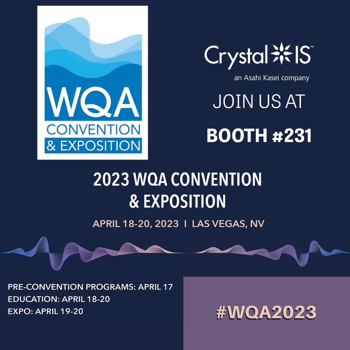 CISUVC's tweet photo. Our team is heading to Las Vegas, Nevada, next week to exhibit at WQA 2023. We look forward to speaking with everyone there on April 19th and 20th. Please stop by our booth (Number 231) to learn about our latest #uvcdisinfection offerings! #UVCLEDs #WQA2023 https://t.co/FjhV1n4AGr