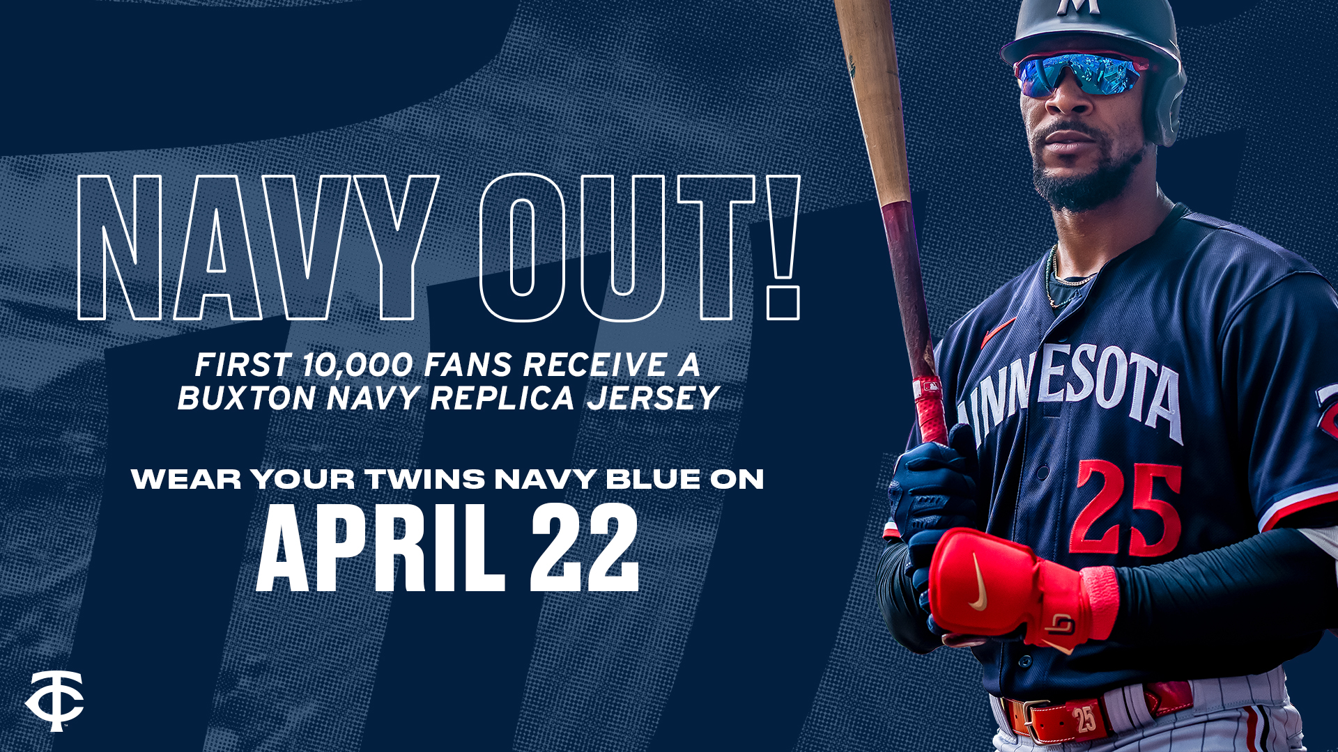 Minnesota Twins on X: 📆 Mark your calendar for our first ever NAVY OUT!  Wear BLUE on April 22!   / X