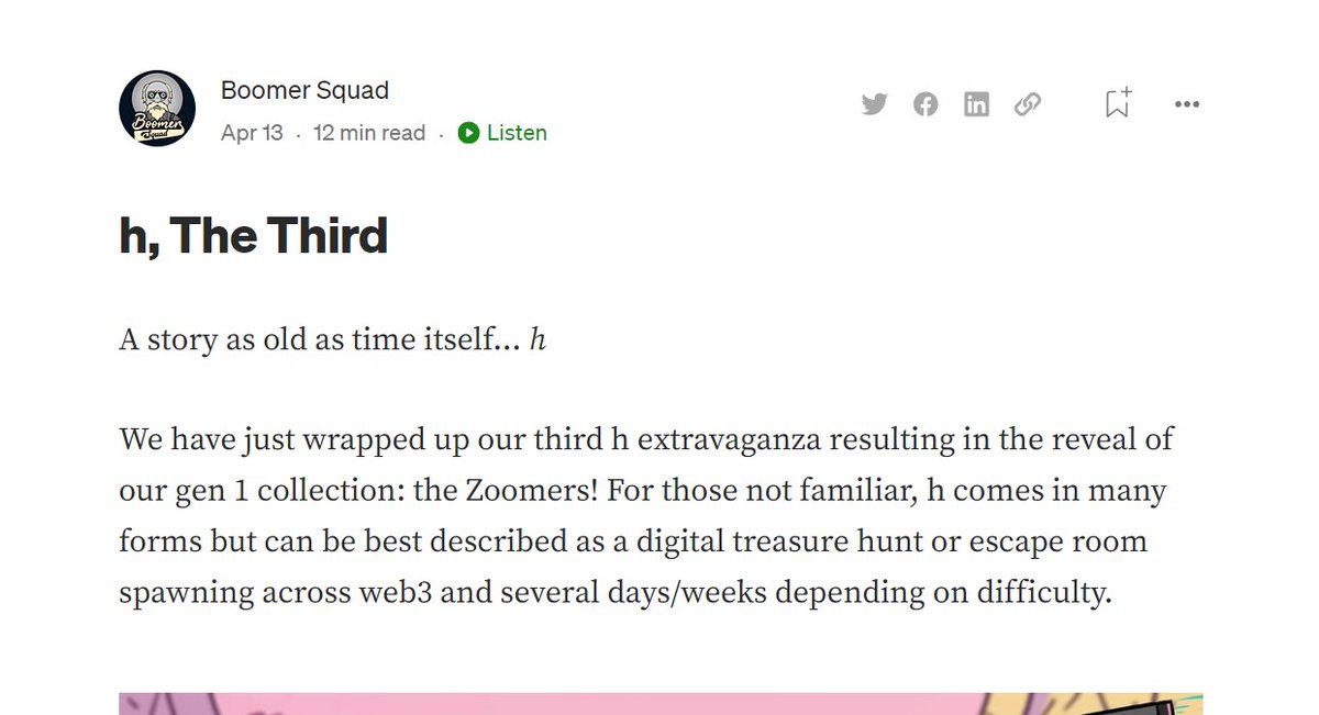 BoomerSquadNFT1's tweet image. #BoomerSquad Come take a read as we breakdown our latest h hunt! This one was quite extensive and had a little bit for everyone... :)

medium.com/@BoomerSquadNF…

boomer-squad.gitbook.io/boomer-squad-n…