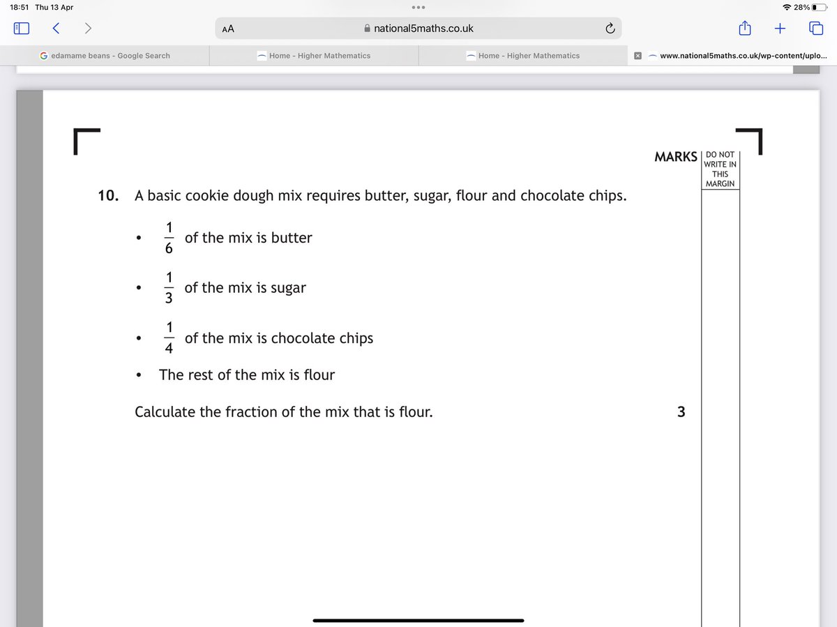 Trying to understand why every one of my N5 apps students seem unable to do this question despite repeatedly covering adding of fractions over months of 50 minute sessions….. <a href="/zeta_maths/">Zeta Maths</a> <a href="/scottishmaths/">SMC</a> #edutwitter anyone who can shed light on it….