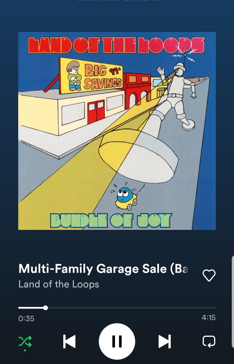 🎶#NowListening 🎧  to #LandOfTheLoops and driving with the windows down and enjoying this warmth! ☀️ Always the perfect song to start my spring. And who doesn't love a song that samples #TheBraveLittleToaster?😂
#Music