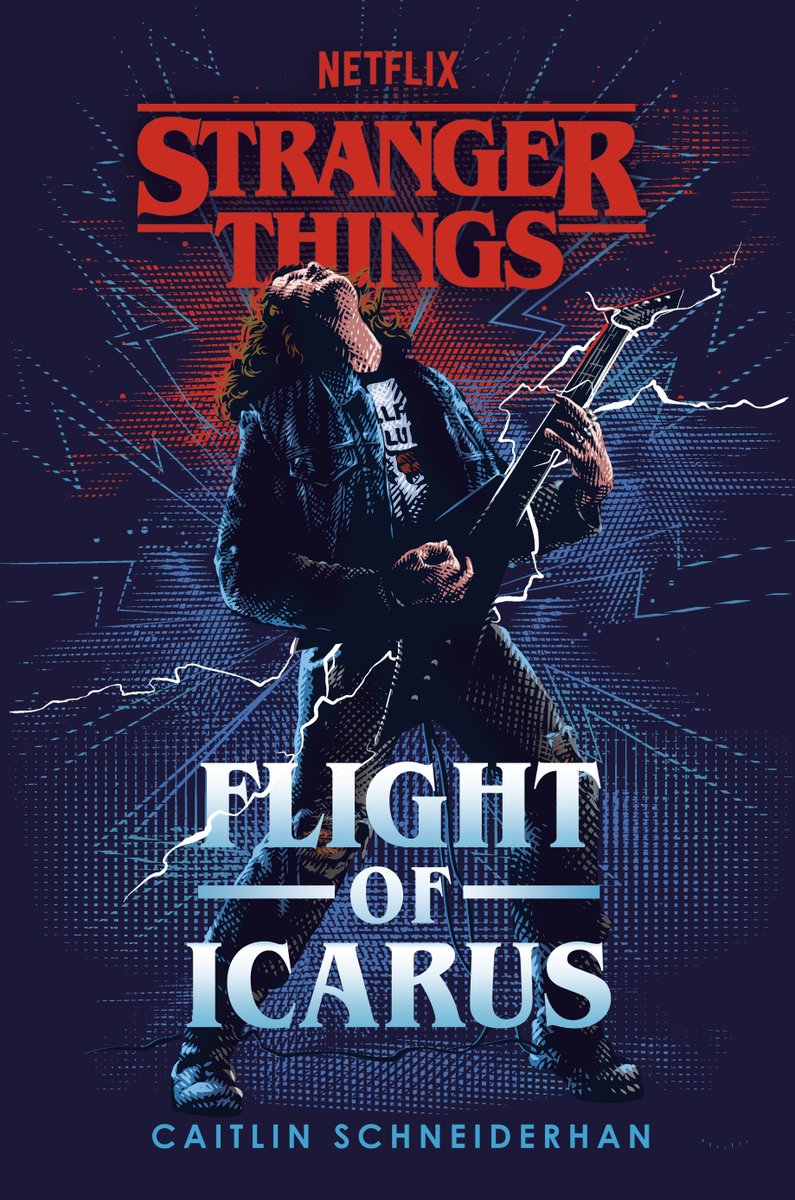 take a peek at the cover for 'Stranger Things: Flight of Icarus,' a new Eddie Munson book set two years before the events of season 4.