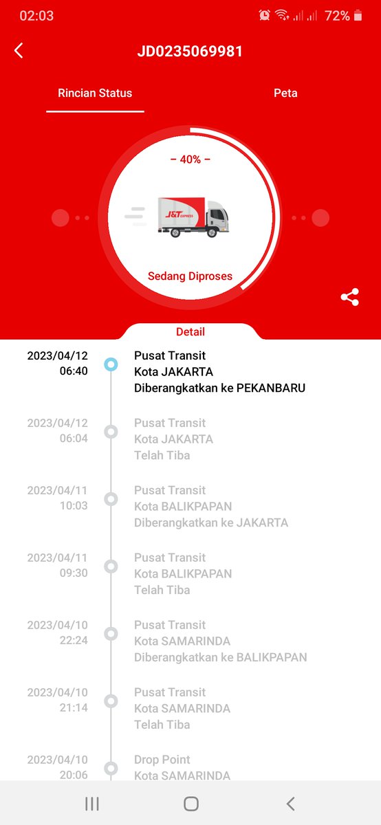 DSep22's tweet photo. Semoga semakin terdepan pengiriman lancar @J&amp;Texpress

#JNTDiskonOngkir
#AdaTerusBuatKamu
#jntexpressid
Translate Tweet https://t.co/MAegtglBVB