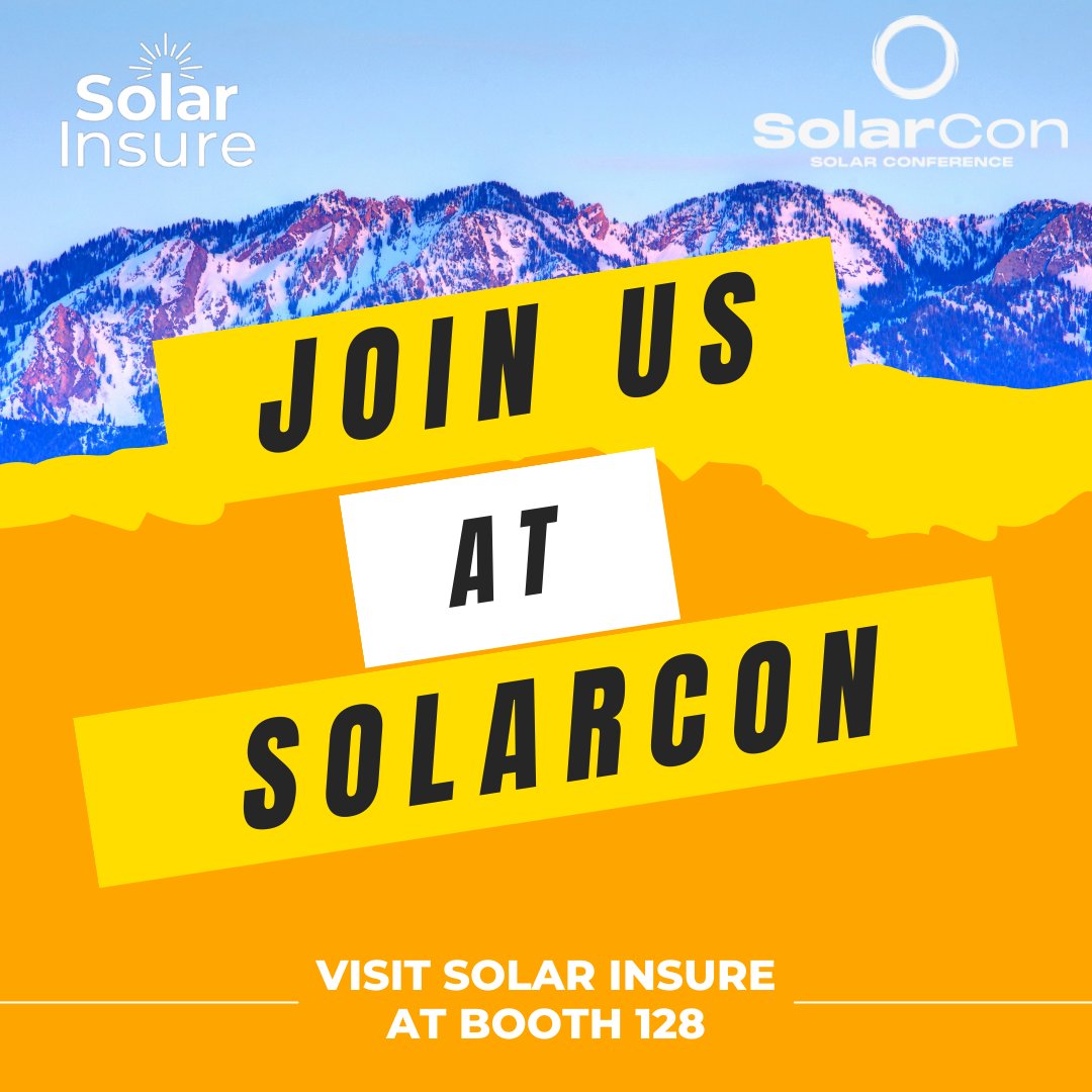 SolarInsure's tweet photo. Join us at SolarCon - the solar industry professionals' event of the year!
Stop by and find out how our Certified Installers grow their business and increase revenue.
https://t.co/rjOJLJn2FD
@EnergySage @NABCEP #SolarCon #businessknowledge #solarinsure https://t.co/ApamnPKhY4