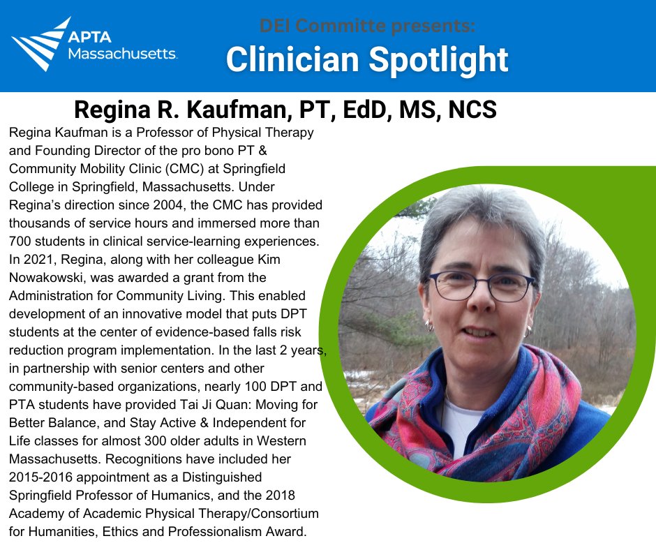 Celebrating National Volunteer Month. 🎉 Regina Kaufman has been a pioneer in volunteerism and uses her passion for service to provide students with extraordinary experiences while also serving her surrounding community.