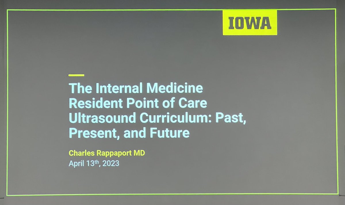 Internal Medicine at Iowa on Twitter: 