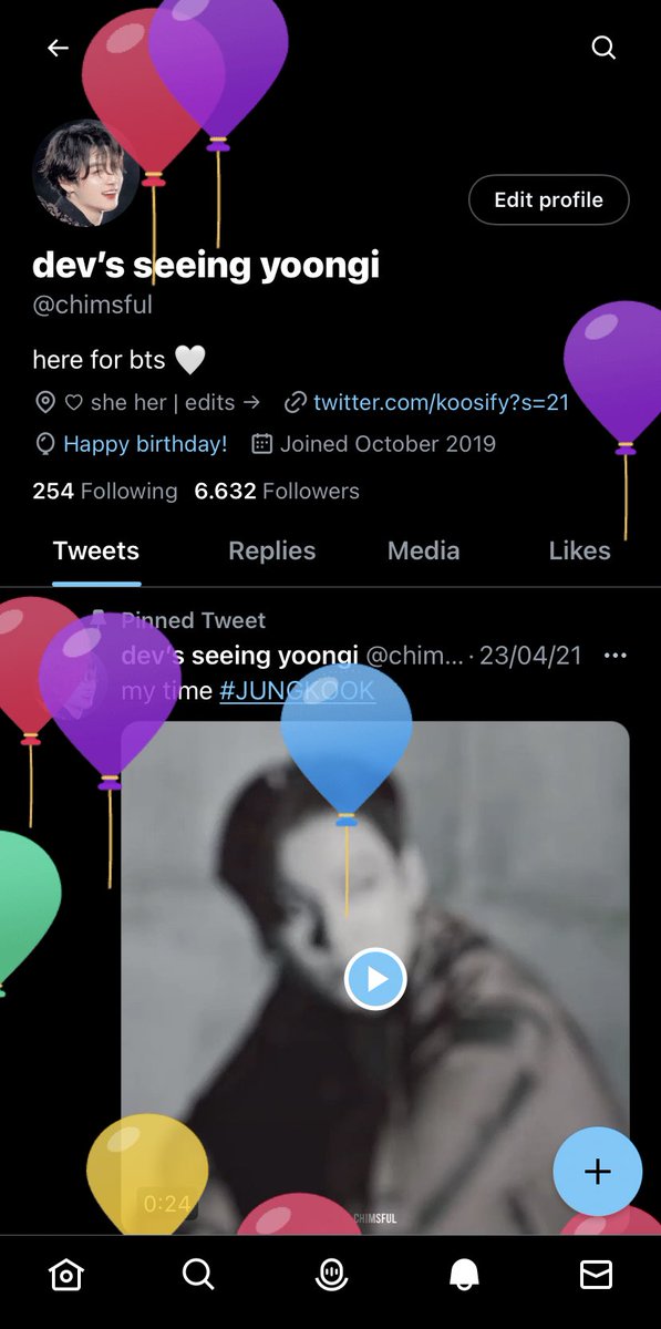 dev saw yoongi! tweet media