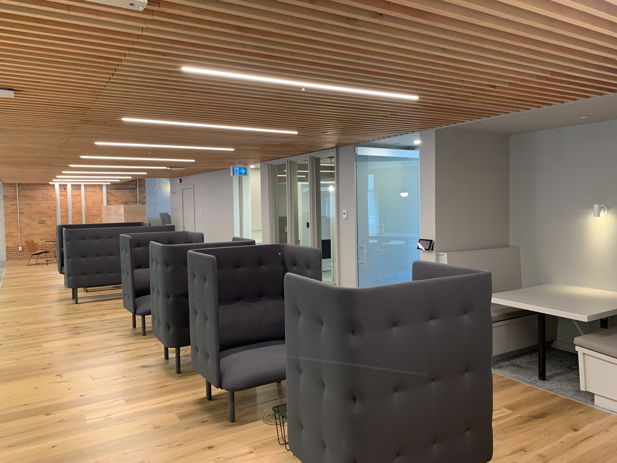 All set for our Broker’s Open House at 364 Argyle Street - Suite 100. What a beauty this space is. 6,500 sf sublet.