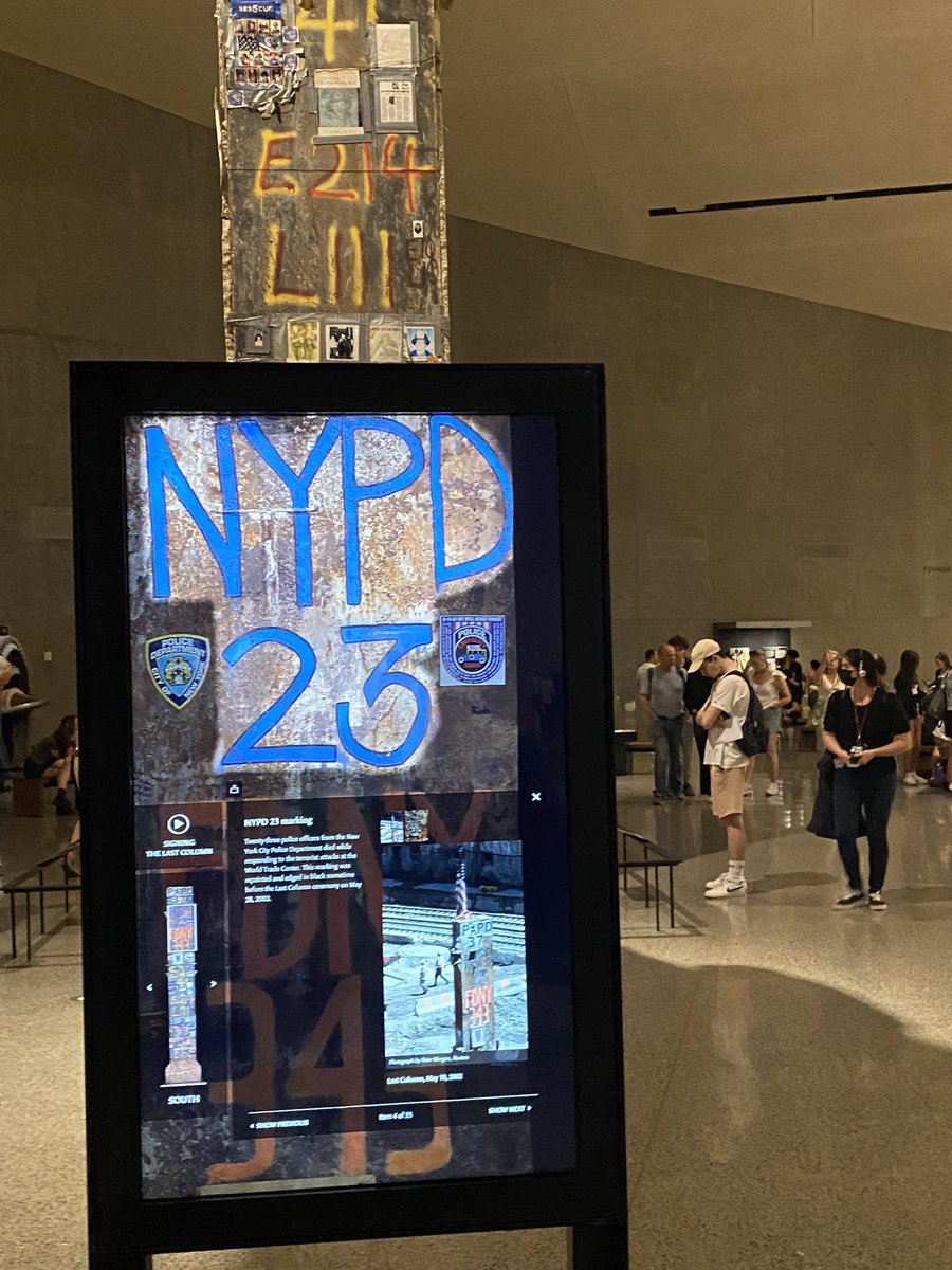 911 Memorial Museum today for the Sr Trip. #WeAreMG