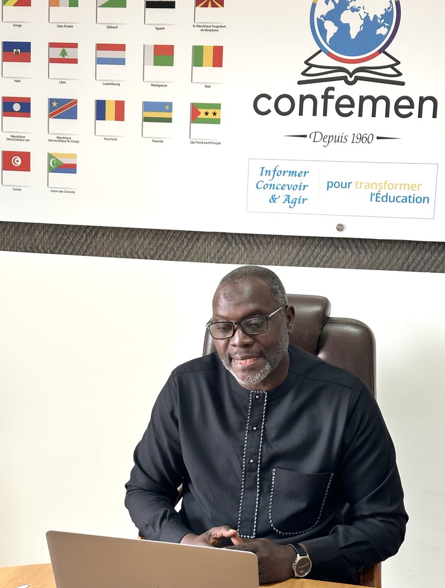 CONFEMEN's tweet photo. Conférence sur le rôle de l'éducation dans la reconstruction des relations UE-Afrique, la CONFEMEN a salué les mécanismes de partage de bonnes pratiques qui existent entre les pays du Sud en soulignant la nécessité de s’enrichir de l’expérience d’autres pays dont ceux de l’Europe https://t.co/1vXJe36u7A