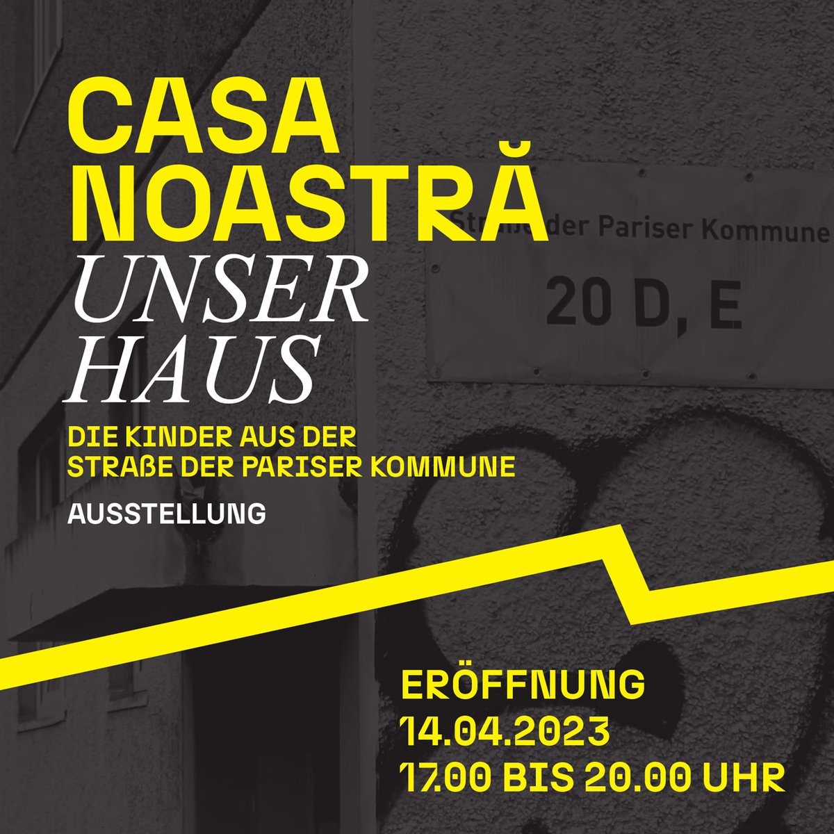 Bis '22 wohnten Familien einer rumänischen Roma*-Community in dem Wohnblock nahe des Ausstellungsorts. Sie mussten Neubauplänen von Investor*innen weichen. Es werden künstlerische Arbeiten von betroffenen Kindern gezeigt, die vom Verlust ihres Zuhauses erzählen.
<a href="/FMP1_Berlin/">FMP1</a>
